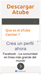 Mobile Screenshot of descargaratube.com